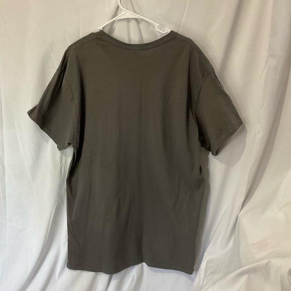 Gildan Unisex Gray T-shirt Size XL Love You/F*ck You Gray - Picture 6 of 7